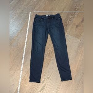 PAIGE Women's Dark Blue Skinny Jeans Verdugo Ankle size 28
